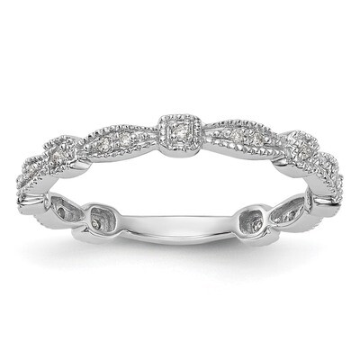 Diamond Band 14k White Gold RM3358B-010-WAA, MPN: RM3358B-010-WAA, 196904097731