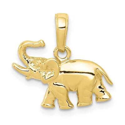 Elephant Charm 10k Gold Polished 10K4863, MPN: 10K4863,