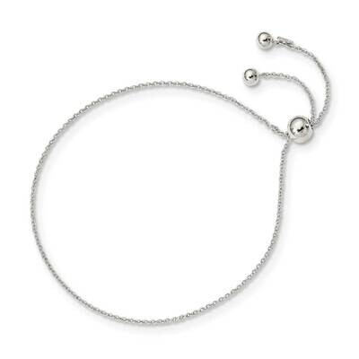 Adjustable Bracelet Sterling Silver QG4782, MPN: QG4782, 886774095677