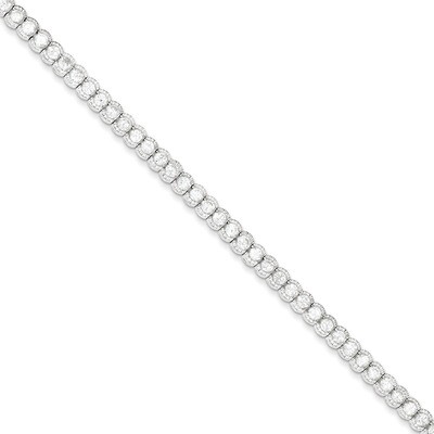Bracelet Sterling Silver Diamond QX106CZ, MPN: QX106CZ, 815479015024