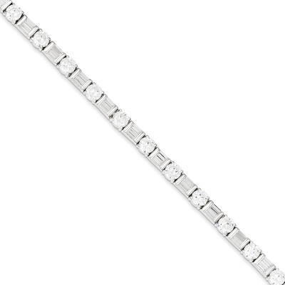 Bracelet Sterling Silver Diamond QX111CZ, MPN: QX111CZ, 815479015062