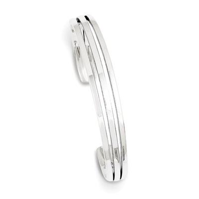 Cuff Bangle Bracelet Sterling Silver QB369, MPN: QB369, 886774105994