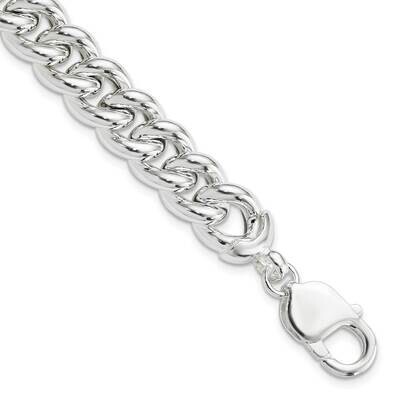 Curb Bracelet Sterling Silver QG2256-8.5, MPN: QG2256-8.5,