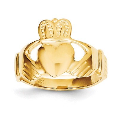 Men&#39;s Claddaugh Ring 14k Gold K4774, MPN: K4774, 637218163274