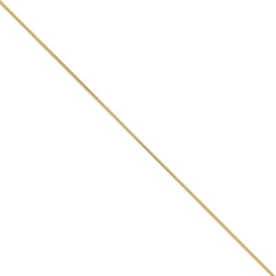 1.6mm Round Snake Chain 30 Inch 14k Gold SNA160-30, MPN: SNA160-30, 886774431994