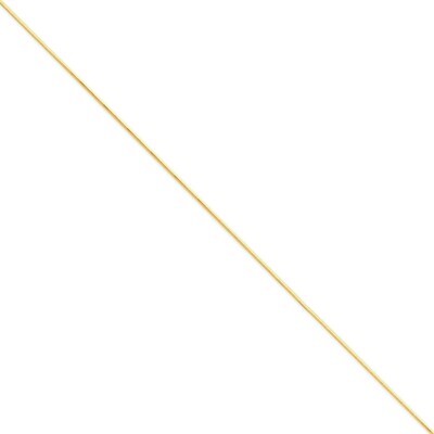 1.20mm Octagonal Snake Chain 30 Inch 14k Gold OSA120-30, MPN: OSA120-30, 886774431512