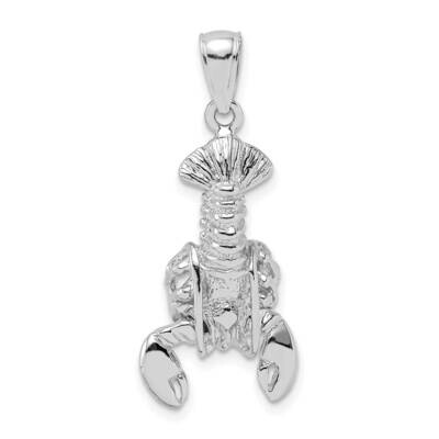 Moveable Lobster Charm 14k White Gold K7873W, MPN: K7873W, 196904085547