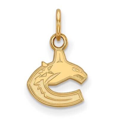 Vancouver Canucks Extra-Small Pendant Gold-plated Sterling Silver GP006CUC, MPN: GP006CUC, 19110115…