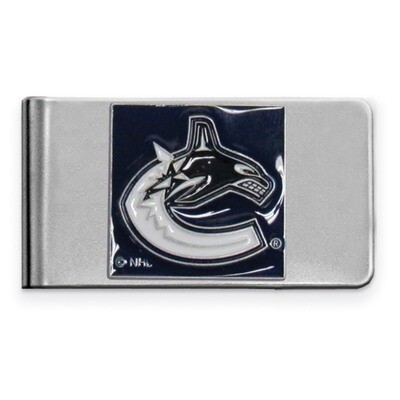 NHL Vancouver Canucks Steel Money Clip GC6084