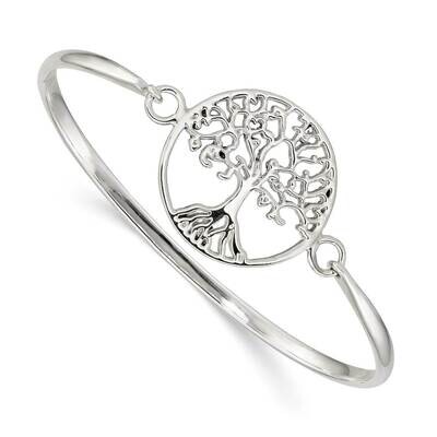 Tree of Life Slip-On Bangle Sterling Silver QB1297, MPN: QB1297, 886774109022