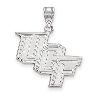 University of Central Florida Large Pendant 14k White Gold 4W004UCF, MPN: 4W004UCF, 886774831220
