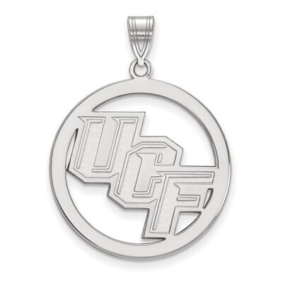 University of Central Florida L Pendant in Circle Sterling Silver SS021UCF, MPN: SS021UCF, 88677470…