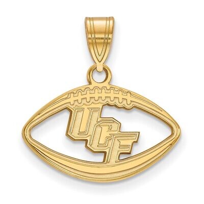 University of Central Florida Pendant in Football Gold-plated Silver GP014UCF, MPN: GP014UCF, 88677…