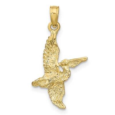 3-D Pelican Flying Charm 10k Gold 10K7785, MPN: 10K7785,