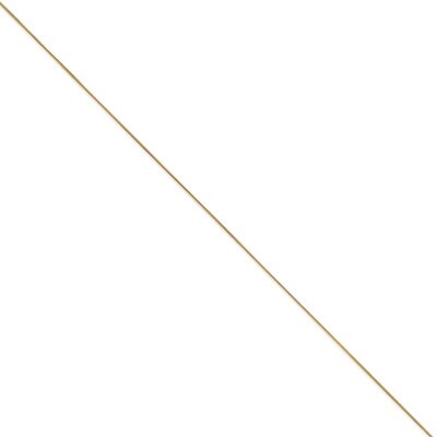 0.80mm Round Snake Chain 24 Inch 14k Gold SNA060-24, MPN: SNA060-24, 886774431758