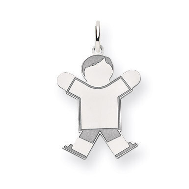Kid Charm 14k White Gold XK1113W, MPN: XK1113W, 883957377032