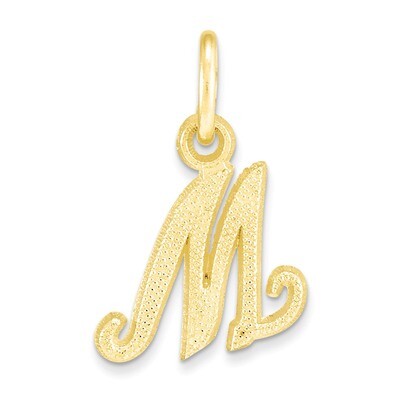 Initial M Charm 10k Gold 10C763M, MPN: 10C763M, 883957344782