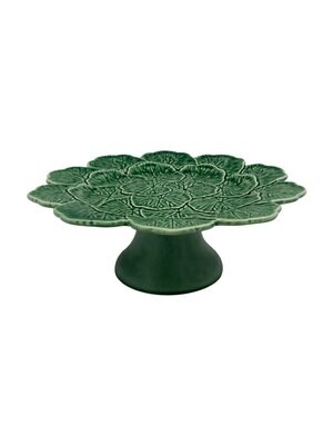 Bordallo Pinheiro Pinheiro Geranium Cake Stand Green 65001028, MPN: 65001028, 5600876079237