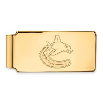 Vancouver Canucks Money Clip 14k Yellow Gold 4Y005CUC, MPN: 4Y005CUC, 886774738826