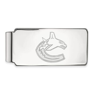 Vancouver Canucks Money Clip 10k White Gold 1W005CUC, MPN: 1W005CUC, 886774733135