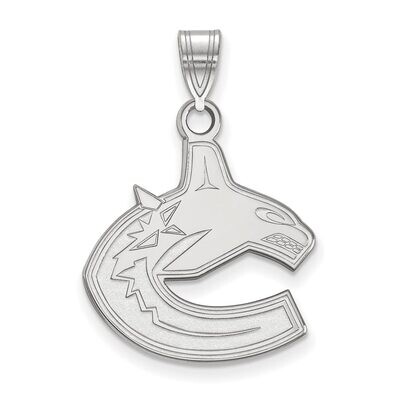 Vancouver Canucks Large Pendant Sterling Silver SS002CUC, MPN: SS002CUC, 886774719573