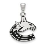 Vancouver Canucks Large Enamel Pendant Sterling Silver SS009CUC, MPN: SS009CUC, 886774719580