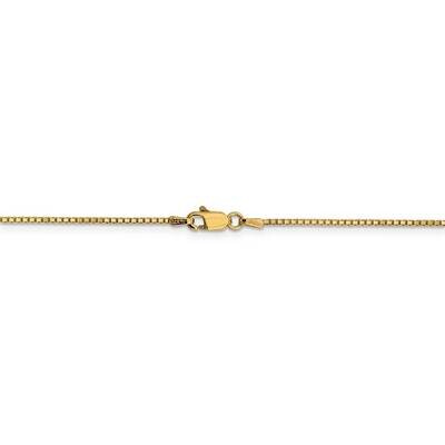 26 Inch 1.05mm Box Chain 14k Yellow Gold BOX105-26, MPN: BOX105-26, 886774592435