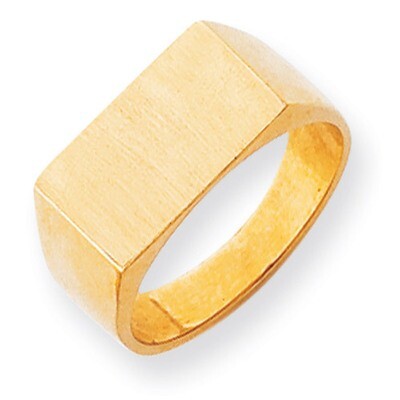 Men&#39;s Signet Ring 14k Gold RS405, MPN: RS405, 883957410777