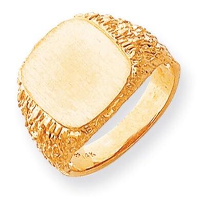 Men&#39;s Signet Ring 14k Gold RS385, MPN: RS385, 883957681443