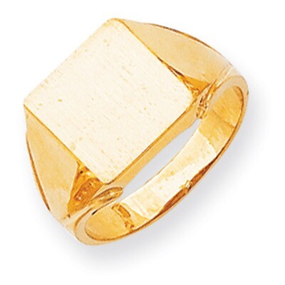 Men&#39;s Signet Ring 14k Gold RS376, MPN: RS376, 883957467795