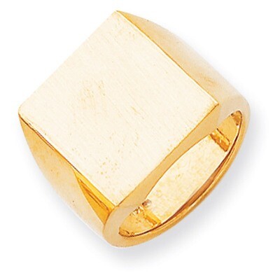 Men&#39;s Signet Ring 14k Gold RS367, MPN: RS367, 883957442853