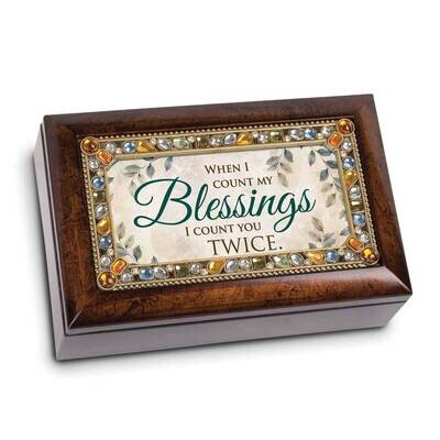 Blessings Petite Jeweled Music Box: FRIEND IN JESUS GM22925, MPN: GM22925, 633303820947