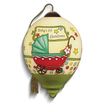 Neqwa Art Baby&#39;s 1st Christmas Baby Buggy Ornament GM25370, MPN: GM25370, 842181125086
