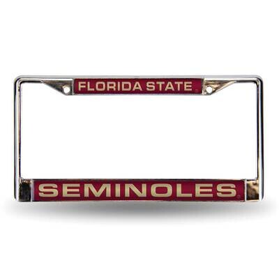 Collegiate Florida State Red Laser Chrome Car License Plate Frame GC6970, MPN: GC6970, 94746403782