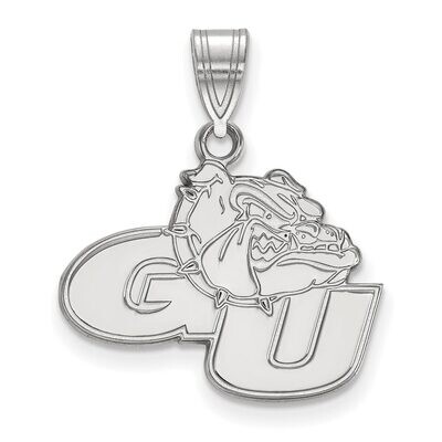 Gonzaga University Medium Pendant 14k White Gold 4W002GON, MPN: 4W002GON, 886774826561