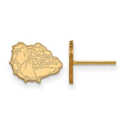 Gonzaga University Extra-Small Post Earrings Gold-plated Sterling Silver GP013GON, MPN: GP013GON, 1…