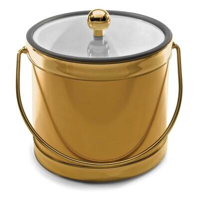 Brushed Gold-tone Doublewall Insulated Ice Bucket GM21624, MPN: GM21624, 37533559019