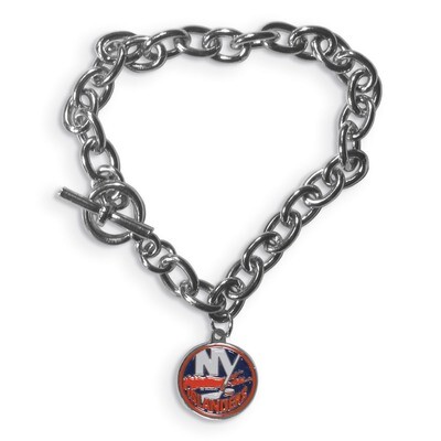 NHL New York Islanders Charm Chain Bracelet GC6022