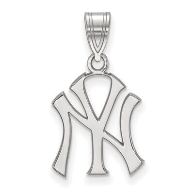 New York Yankees Medium Pendant 10k White Gold 1W003YAN, MPN: 1W003YAN, 886774771519