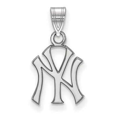 New York Yankees Small Pendant 10k White Gold 1W002YAN, MPN: 1W002YAN, 886774770017