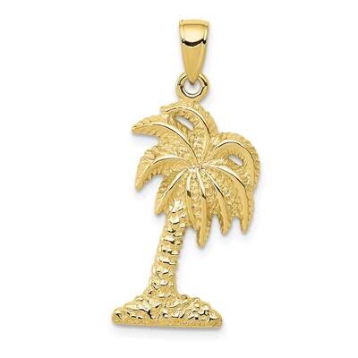 Palm Tree Pendant 10k Gold 10K2895, MPN: 10K2895,