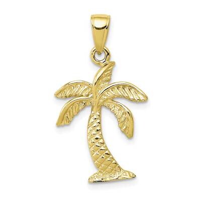 Palm Tree Pendant 10k Gold 10K2894, MPN: 10K2894, 63721815094