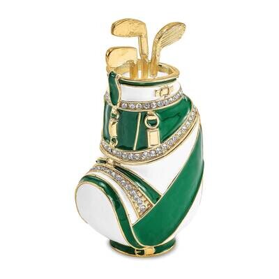 Game Of Fores Golf Bag Trinket Box Bejeweled BJ4068, MPN: BJ4068, 191101909511