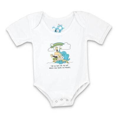 Noahs Ark Two by Two Size 6-12 Months Cotton Snapshirt GM22804, MPN: GM22804, 603799317054
