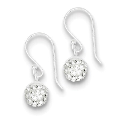 Stellux Crystal Earrings Sterling Silver QE5057, MPN: QE5057, 883957934945