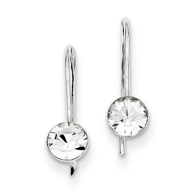 Stellux Crystal French Wire Earring Sterling Silver QE9150, MPN: QE9150, 883957542973