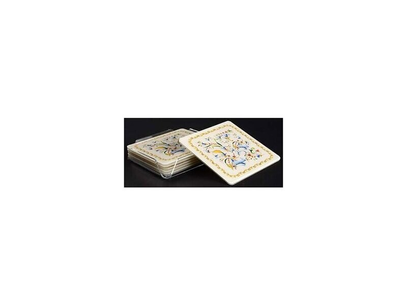 Gien Toscana Acrylic Coasters Set of 4 8009TODV01