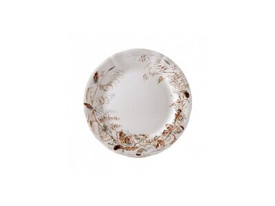 Gien Sologne Dessert Plates Foliage Set of 4 1631B4FB26, MPN: 1631B4FB26, 3660838017525