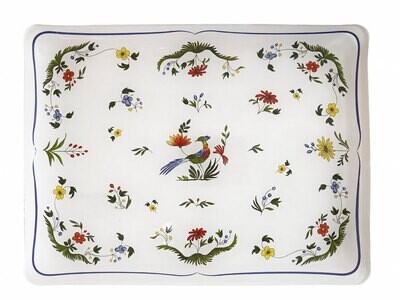 Gien Oiseaux De Paradis Acrylic Serving Tray Small 8009OPPMPL, MPN: 8009OPPMPL, 3660838025223