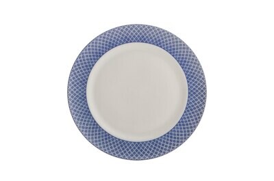 Mottahedeh Blue Dragon Dessert Plate with Center S1742, MPN: S1742,